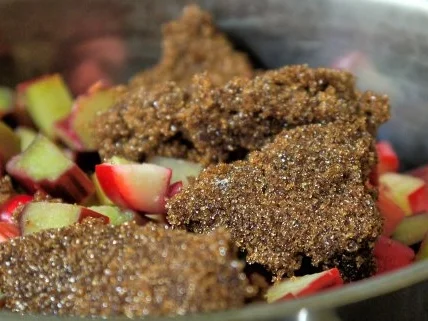 Rhabarber-Whisky-Dessert - Rezept - Bild Nr. 3