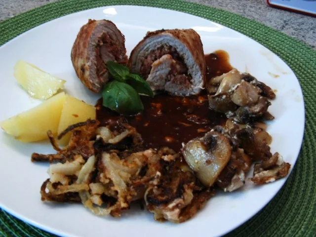 Gefüllte Schnitzel - Rezept