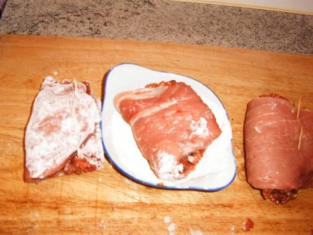 Gefüllte Schnitzel - Rezept - Bild Nr. 7