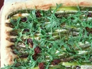 Focaccia mit grünem Spargel - Rezept