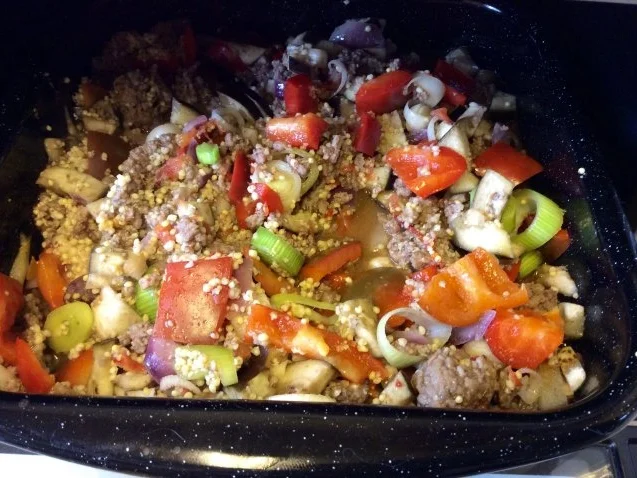 mediterraner Hirseauflauf - Rezept - Bild Nr. 6