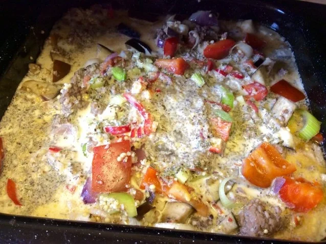 mediterraner Hirseauflauf - Rezept - Bild Nr. 7