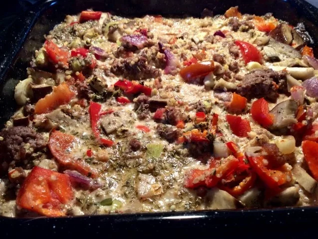 mediterraner Hirseauflauf - Rezept - Bild Nr. 8