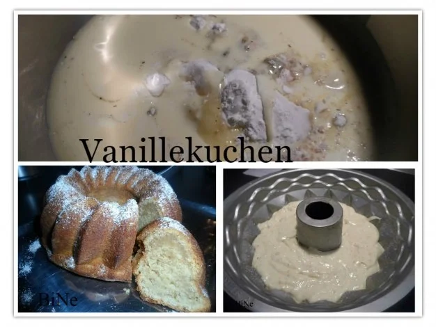 BiNe` S VANILLEKUCHEN - Rezept