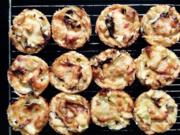 Mini-Quiches mit Kräuterseitlingen und Spitzkohl - Rezept - Bild Nr. 6