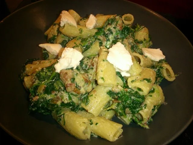 Rezept: Spinat-Ricotta-Pasta Bild Nr. 3 Spinat-Ricotta-Pasta - Rezept - Bild Nr. 3