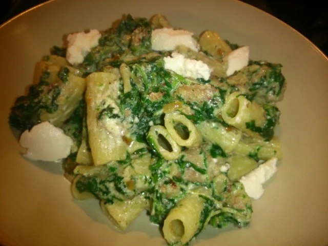 Rezept: Spinat-Ricotta-Pasta Spinat-Ricotta-Pasta - Rezept