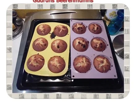 Rezept: Muffins: Beerenmuffins Bild Nr. 17 Muffins: Beerenmuffins - Rezept - Bild Nr. 17