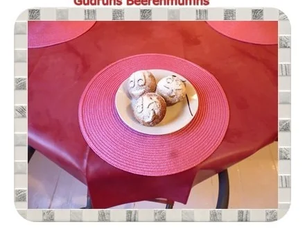 Rezept: Muffins: Beerenmuffins Bild Nr. 23 Muffins: Beerenmuffins - Rezept - Bild Nr. 23