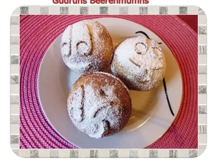 Rezept: Muffins: Beerenmuffins Bild Nr. 24 Muffins: Beerenmuffins - Rezept - Bild Nr. 24