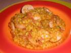 Gelbe Linsen mit Würstchen - Rezept