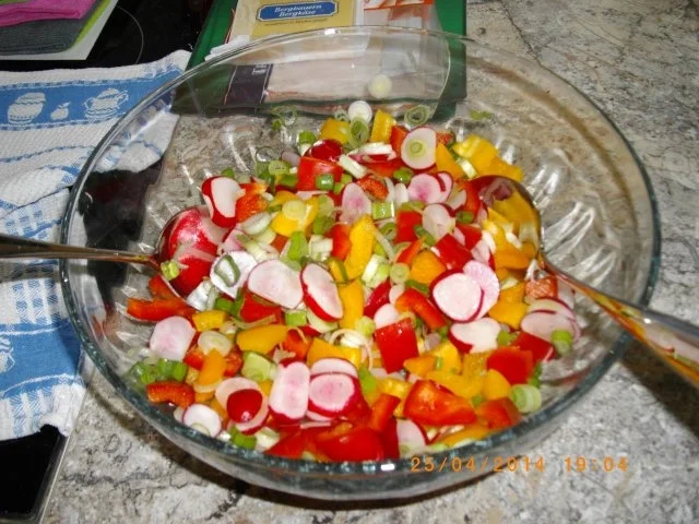 Bunter Käsesalat - Rezept - Bild Nr. 2