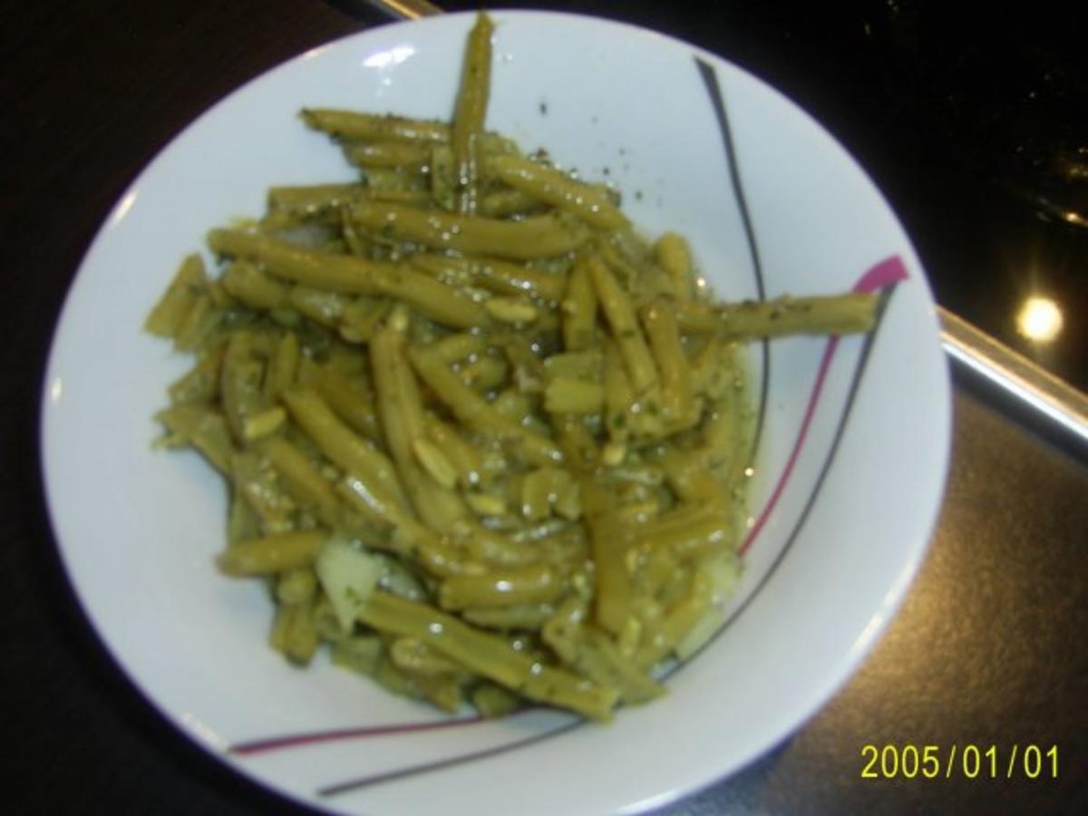 Würziger Salat mit grünen Bohnen - Rezept - Bild Nr. 3