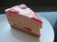 Erdbeercreme Torte - Rezept