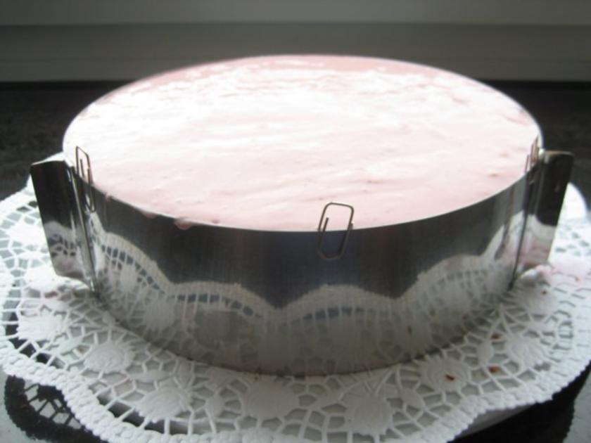 Erdbeercreme Torte - einfach - von strammermax