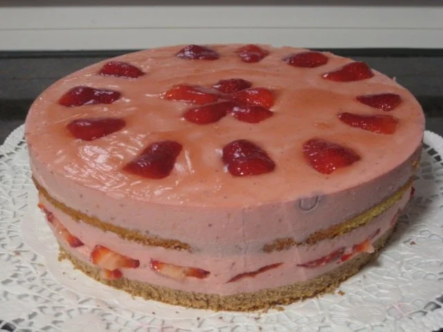 Erdbeercreme Torte - Rezept - Bild Nr. 4