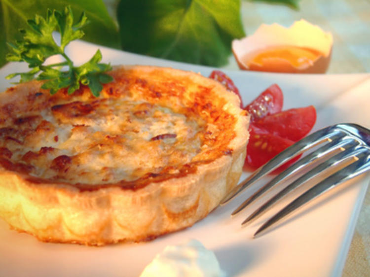 Gorgonzola Birnen Quiche - einfach - von TanjaL