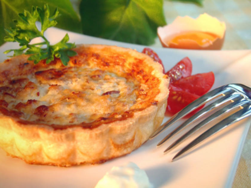 Gorgonzola Birnen Quiche - einfach - von TanjaL