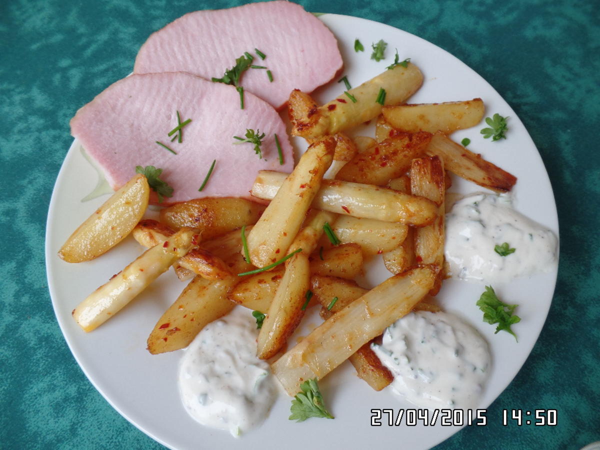 Kasseler mit Spargel und Kartoffeln - Rezept - kochbar.de