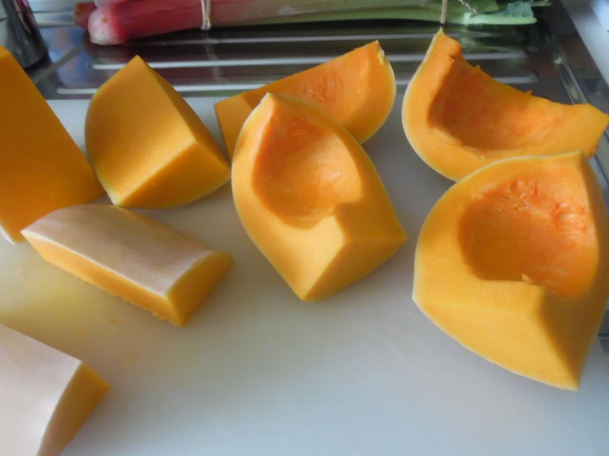 Kürbis-Orangen-Suppe mit Minzöl und Mozzarella-Spieß - Rezept - Bild Nr. 101