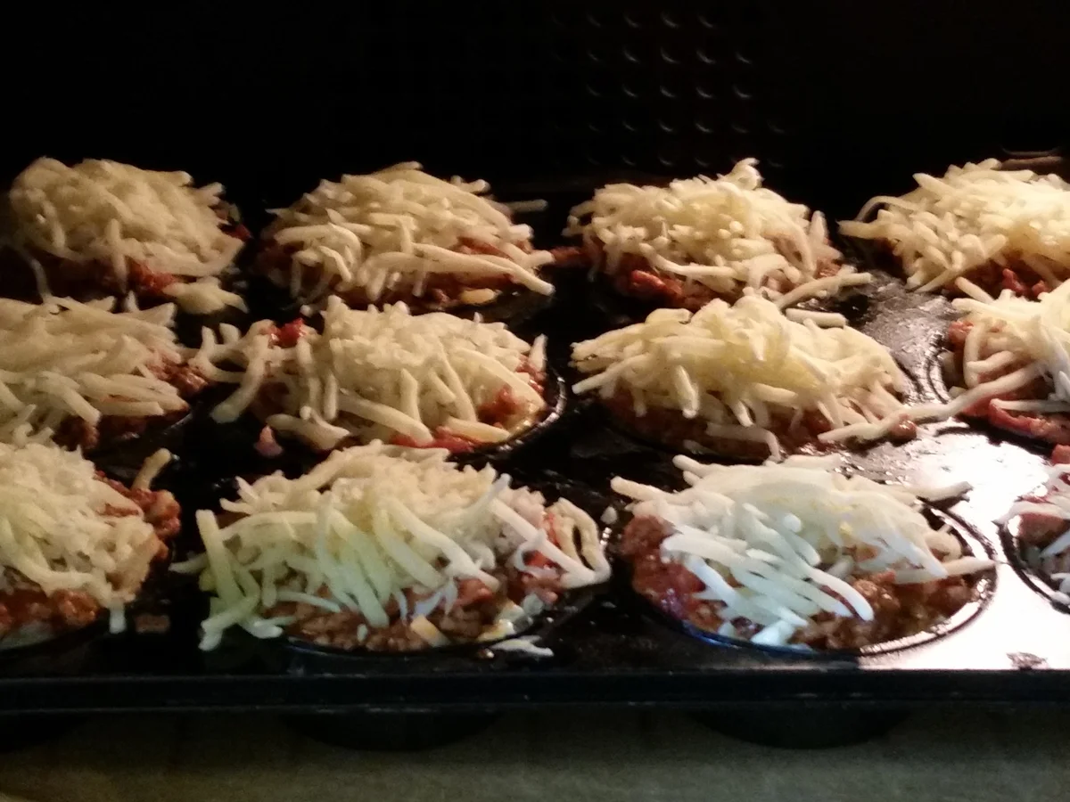 Rezept: Lasagne Muffin Bild Nr. 76 Lasagne Muffin - Rezept - Bild Nr. 76