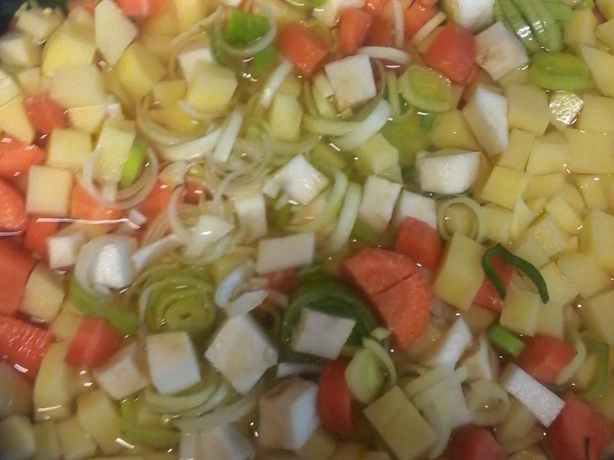 Erbsensuppe mit Rippchen - Rezept - Bild Nr. 93