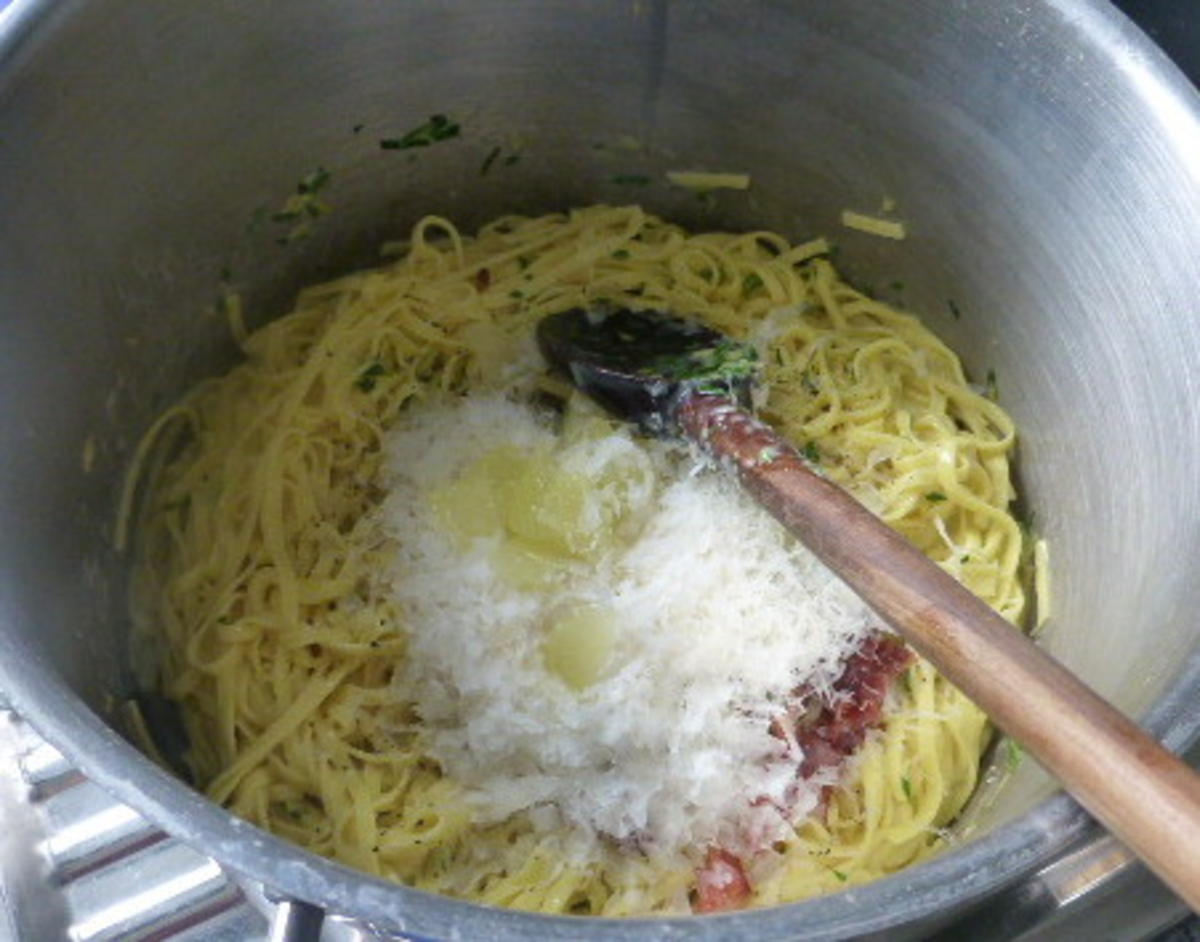 Fettuccini mit Zitronen-Carbonara - Rezept - Bild Nr. 55