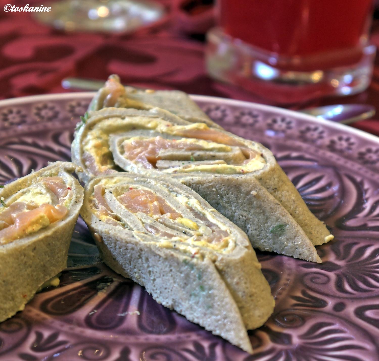 Avocado-Lachs-Röllchen - Rezept mit Bild - kochbar.de