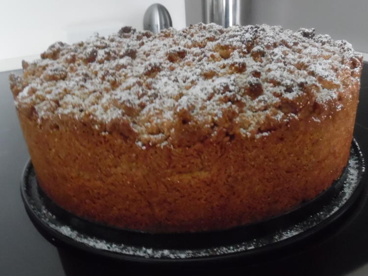 Blitz Apfelkuchen aus Streuselteig - einfach - von barbara62