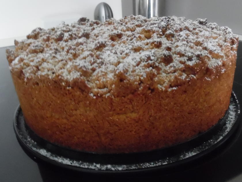 Blitz Apfelkuchen aus Streuselteig - einfach - von barbara62