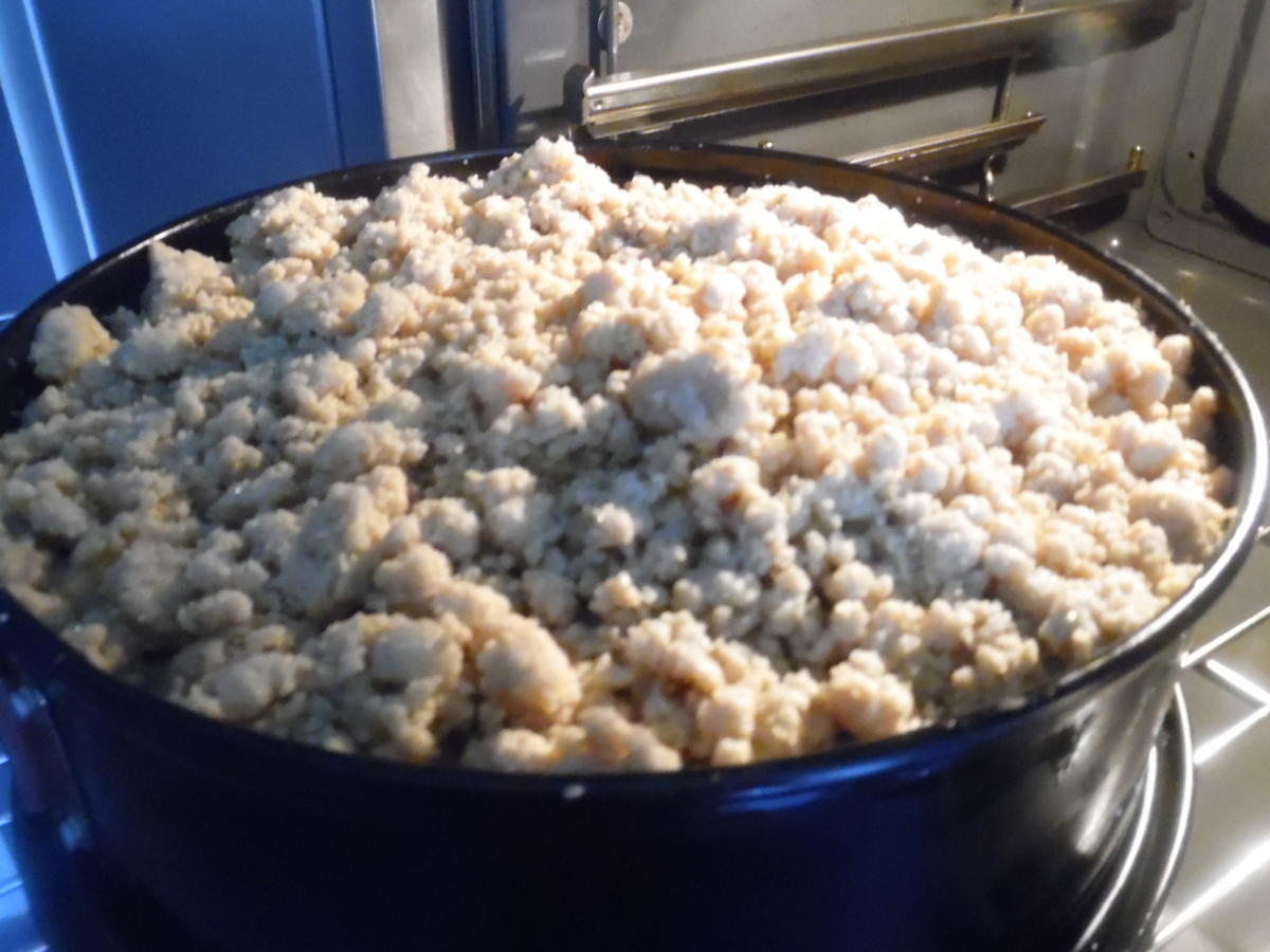 Blitz Apfelkuchen aus Streuselteig - einfach - von barbara62
