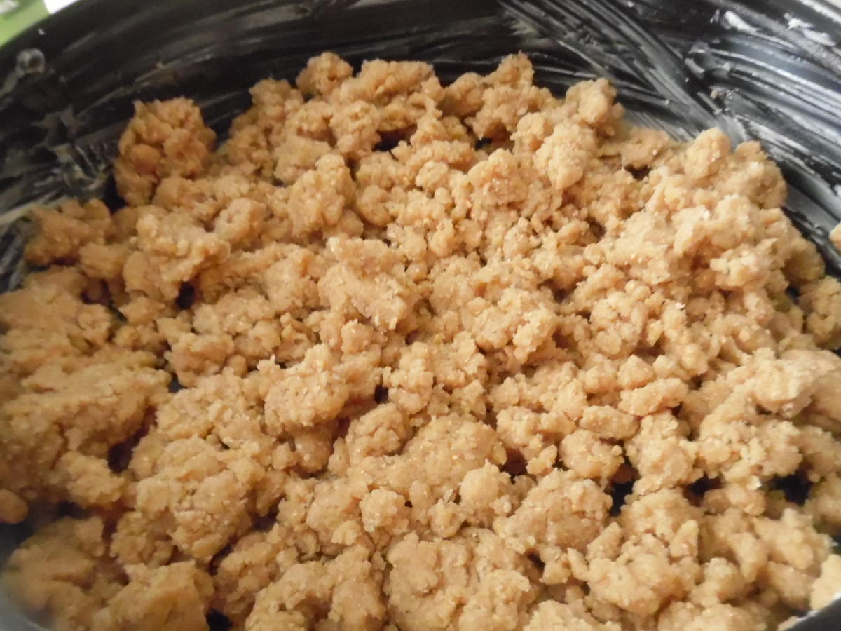 Blitz Apfelkuchen aus Streuselteig - einfach - von barbara62