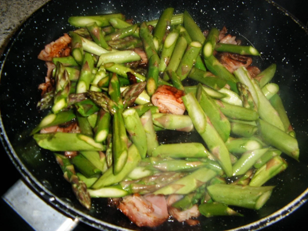 Linguine mit grünen Spargel - Rezept - Bild Nr. 82