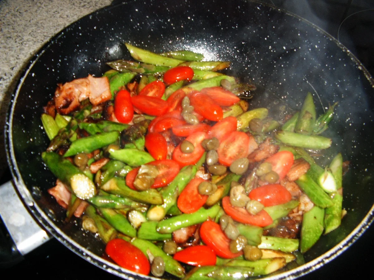 Linguine mit grünen Spargel - Rezept - Bild Nr. 83