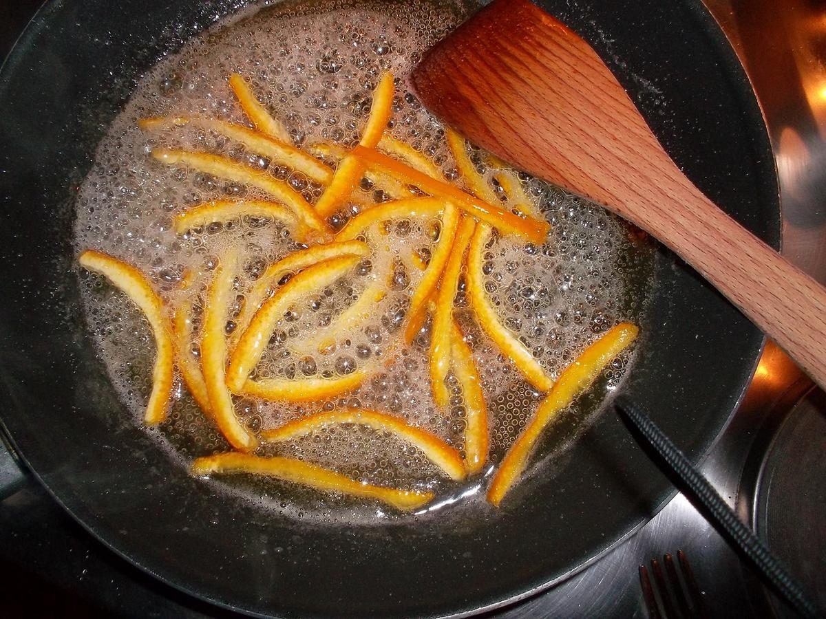 Kandierte Orangenschalen an Schokolade - Rezept - Bild Nr. 40