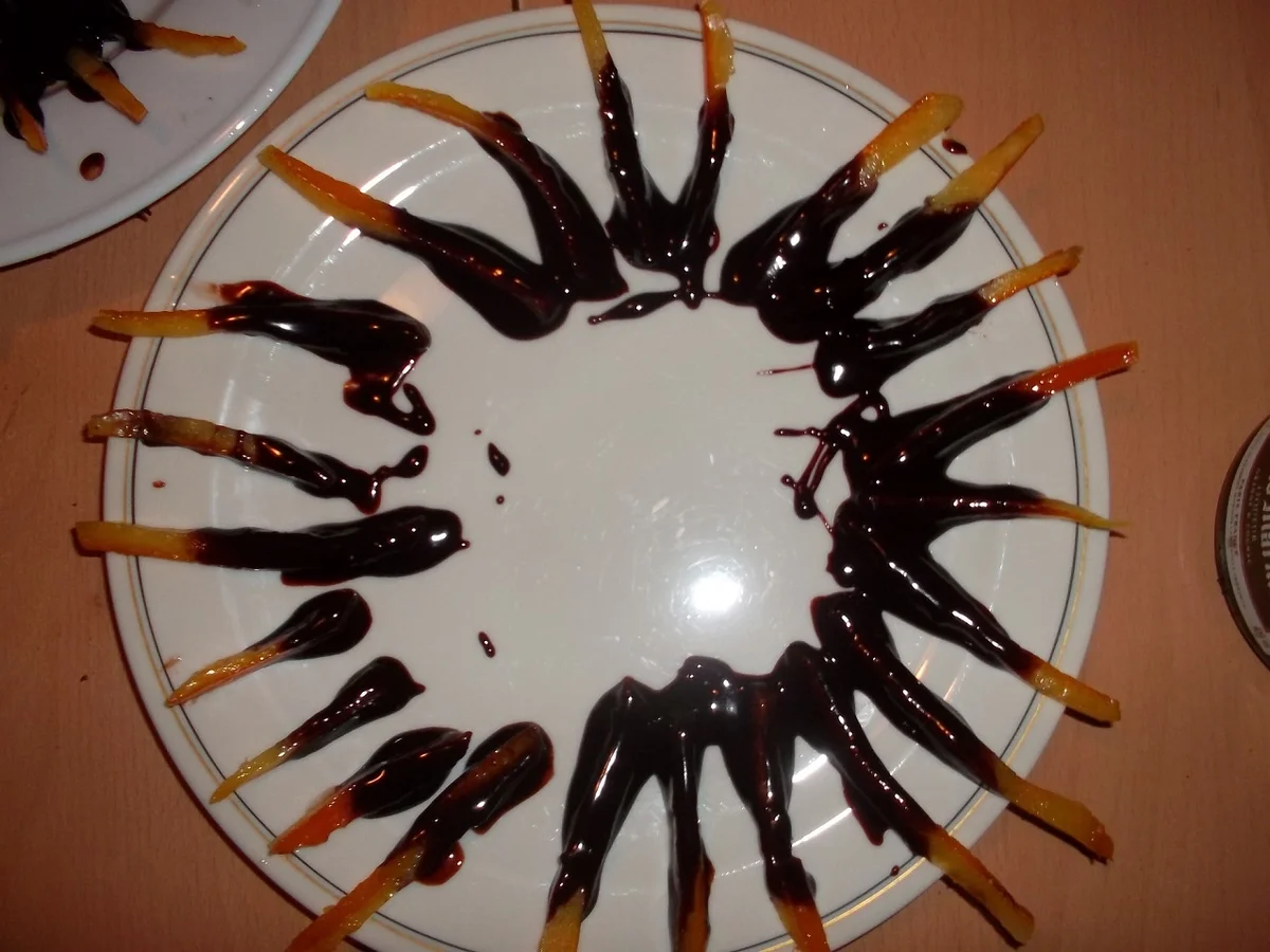 Kandierte Orangenschalen an Schokolade - Rezept - Bild Nr. 40