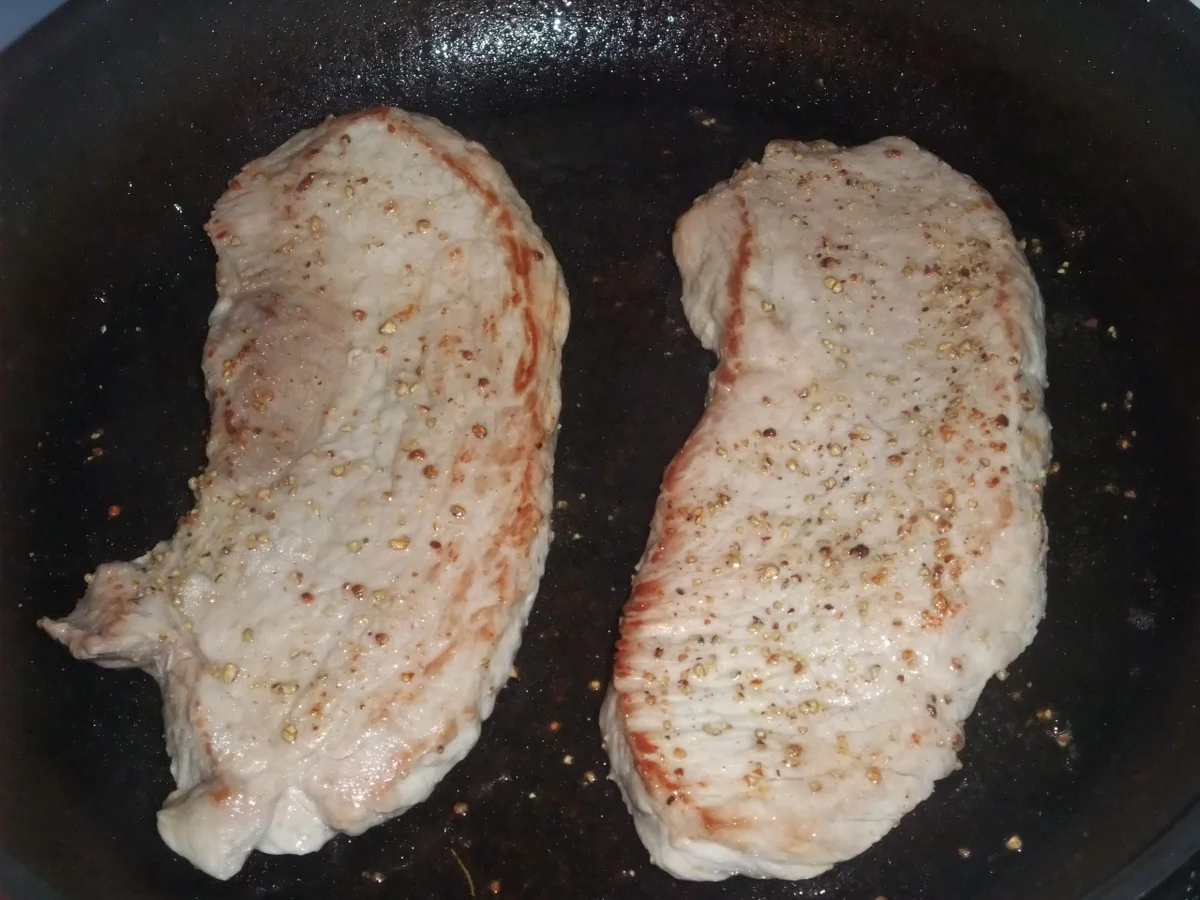 Überbackenes Pfirsichschnitzel mit Champignons - Rezept - Bild Nr. 85