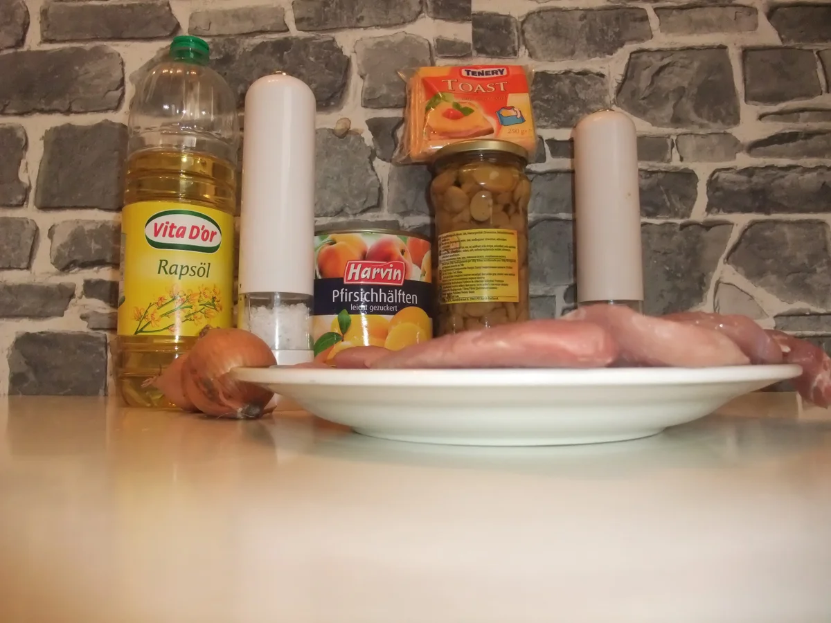 Überbackenes Pfirsichschnitzel mit Champignons - Rezept - Bild Nr. 86