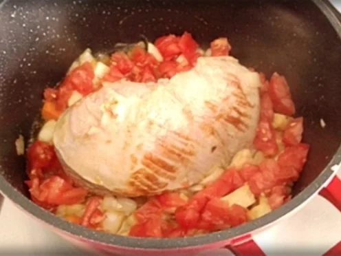 Saftiger Kalbsbraten mit Kartoffelklöße in einer feinen Bratensauce - Rezept - Bild Nr. 92