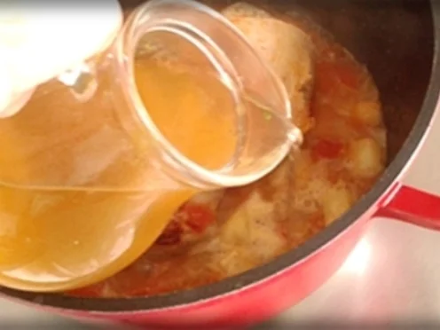 Saftiger Kalbsbraten mit Kartoffelklöße in einer feinen Bratensauce - Rezept - Bild Nr. 92