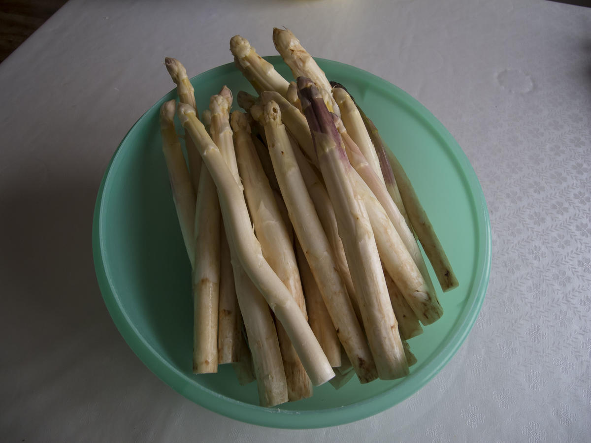 Spargel Gratin mit Petersilienkartoffeln - einfach - von Lady-Foxy