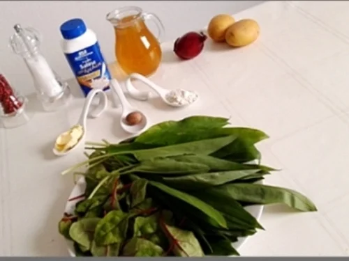 Rezept: Cremige Bärlauch -Mangold-Suppe Bild Nr. 98 Cremige Bärlauch -Mangold-Suppe - Rezept - Bild Nr. 98