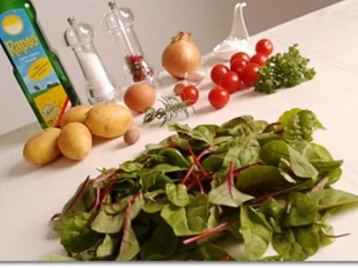 Kartoffel-Mangold  Frikadellen  an Mangold-Tomaten Salat - Rezept - Bild Nr. 93