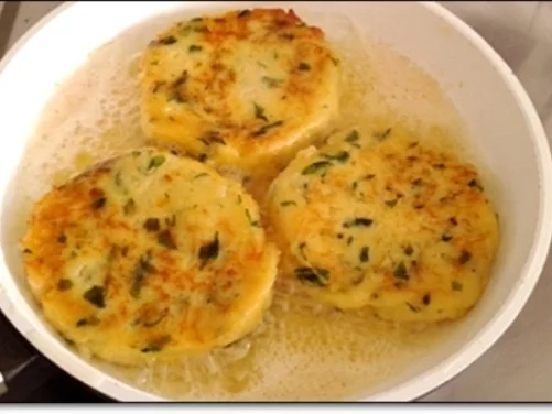 Kartoffel-Mangold  Frikadellen  an Mangold-Tomaten Salat - Rezept - Bild Nr. 93