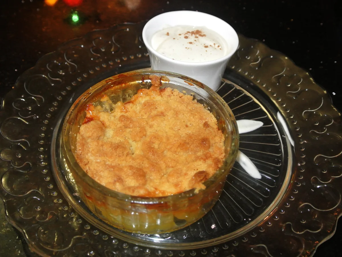 Rezept: Apfel Crumble mit Ahornsirup Creme Bild Nr. 42 Apfel Crumble mit Ahornsirup Creme - Rezept - Bild Nr. 42