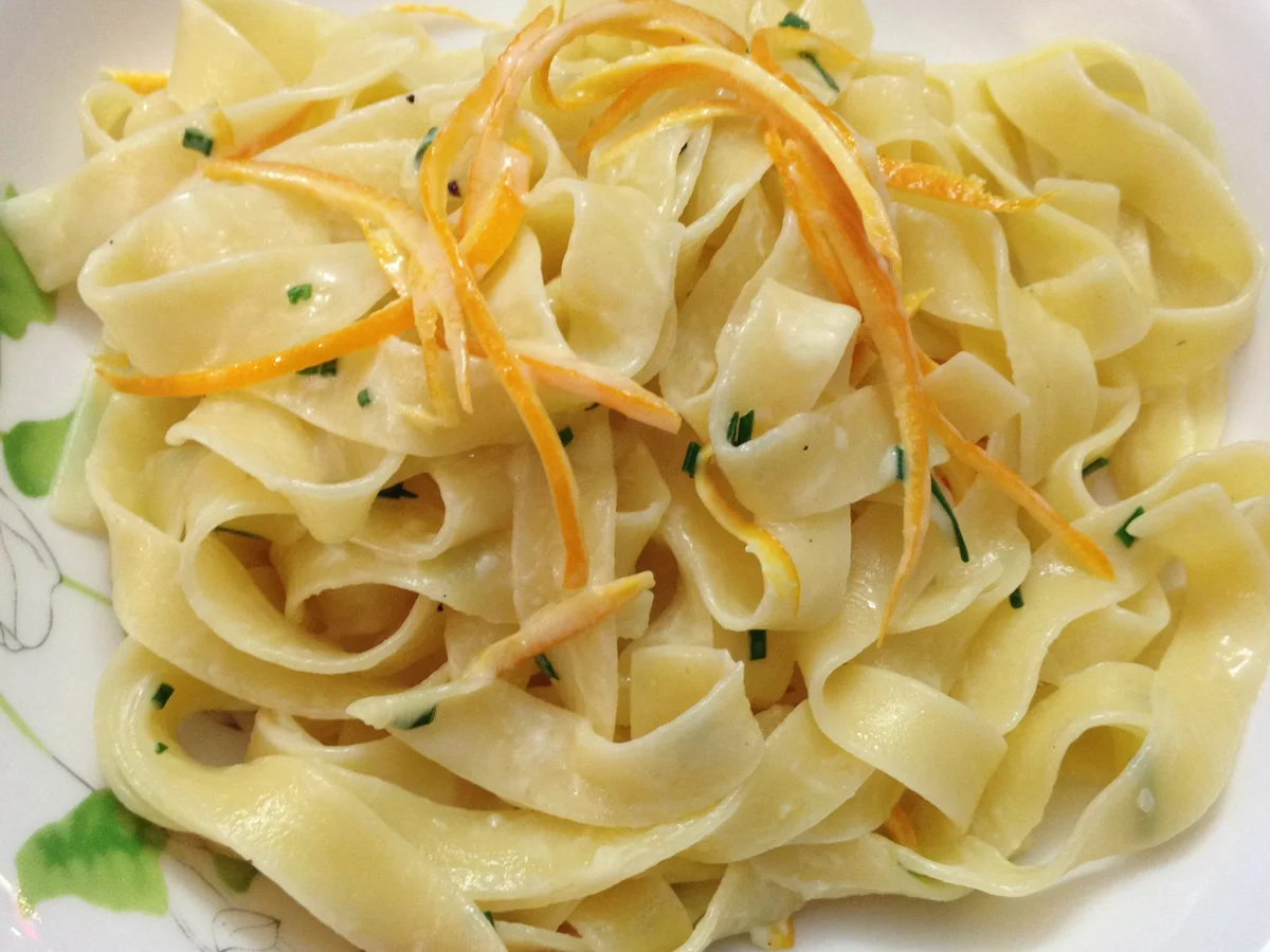 Rezept: Orangen Tagliatelle Bild Nr. 54 Orangen Tagliatelle - Rezept - Bild Nr. 54