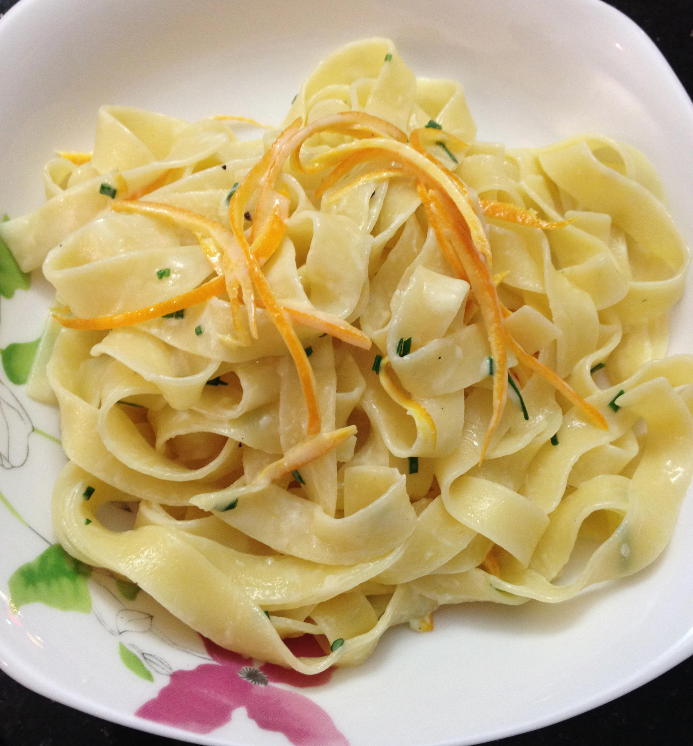 Bilder für Orangen Tagliatelle Rezept