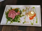 Rezept: Millefeuille von Paprikagelee und Ziegenfrischkäsemousse mit Schweinefilet Bild Nr. 40 Millefeuille von Paprikagelee und Ziegenfrischkäsemousse mit Schweinefilet - Rezept - Bild Nr. 40