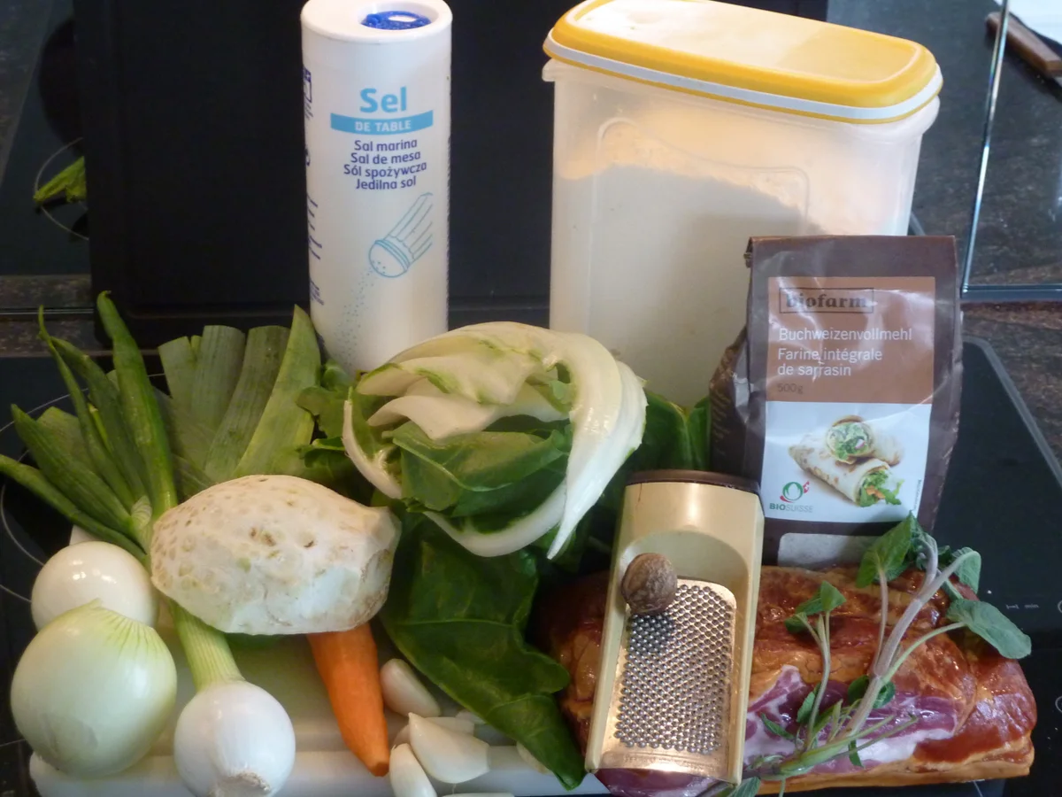 Bündner Pizokel mit Gemüse - Rezept - Bild Nr. 64