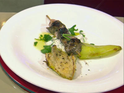 Fleischspieß Rezept, Solche Fleischspieße... Foto &amp; Bild